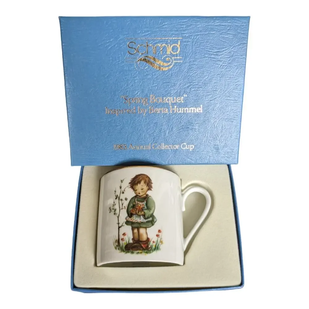 HUMMEL COLLECTOR MUG "SPRING BOUQUET"
WELL CARED FOR  VINTAGE - Picture 2 of 7